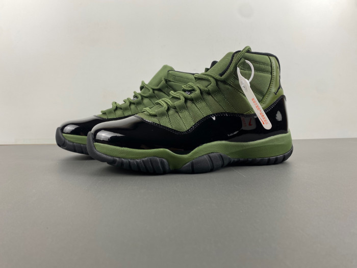 jordan 11 retro military green ct8012-300