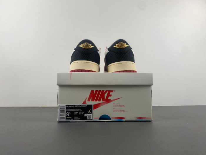 jordan 1 retro low og trophy room rookie card home (numbered)