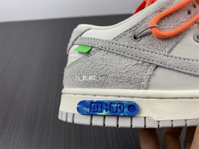 nike dunk low o-w lot 31 dj0950-116