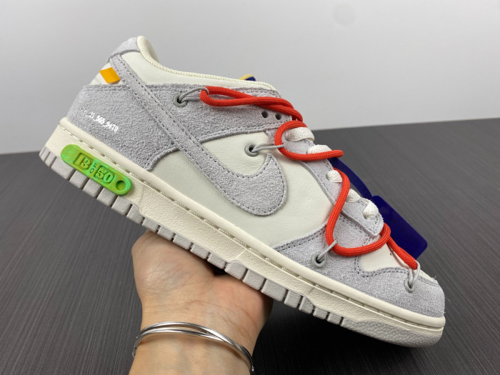 nike dunk low o-w lot 13 dj0950-110