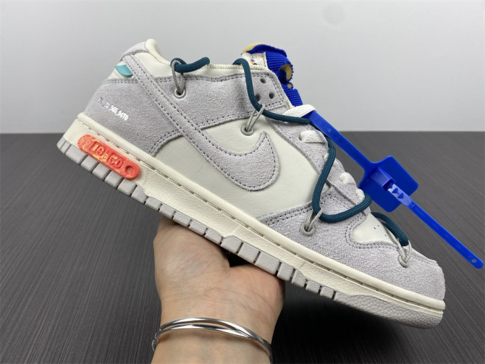 nike dunk low o-w lot 16 dj0950-111