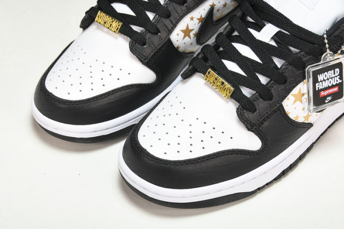 nike sb dunk low S*p*e stars black dh3228-102