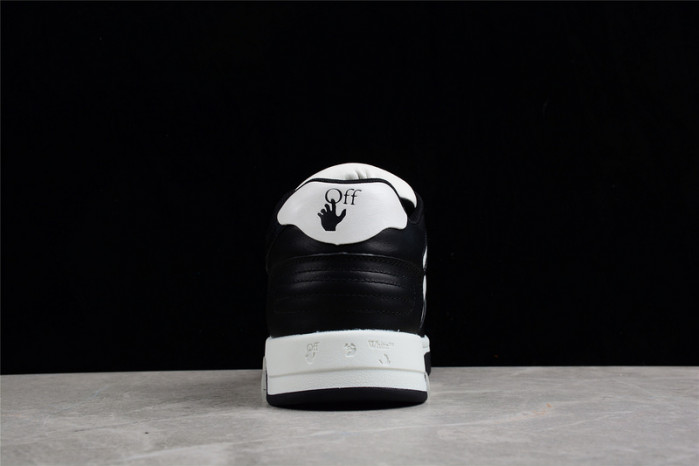 o-w out of office low-top leather sneakers