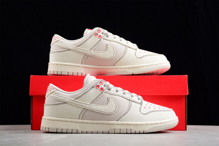 nike dunk low light orewood brown sashiko dv0834-100