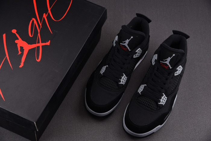 jordan 4 retro se black canvas dh7138-006
