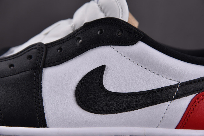 jordan 1 low black toe (gs) 553560-116