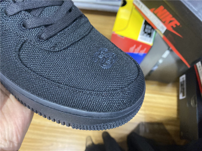 nike air force 1 low stussy black cz9084-001