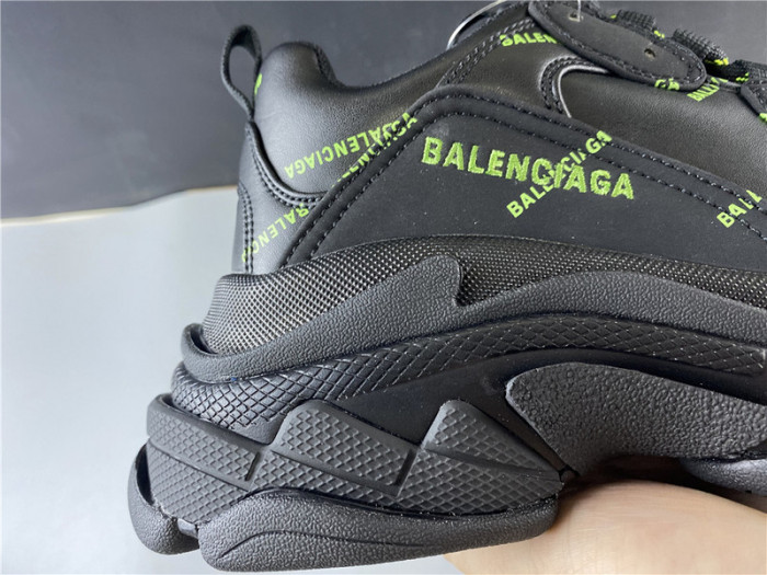 blcg sneaker triple.s.gomma black 524039 w2fa1 7633