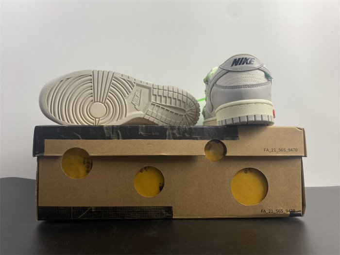 nike dunk low o-w lot 7 dm1602-108