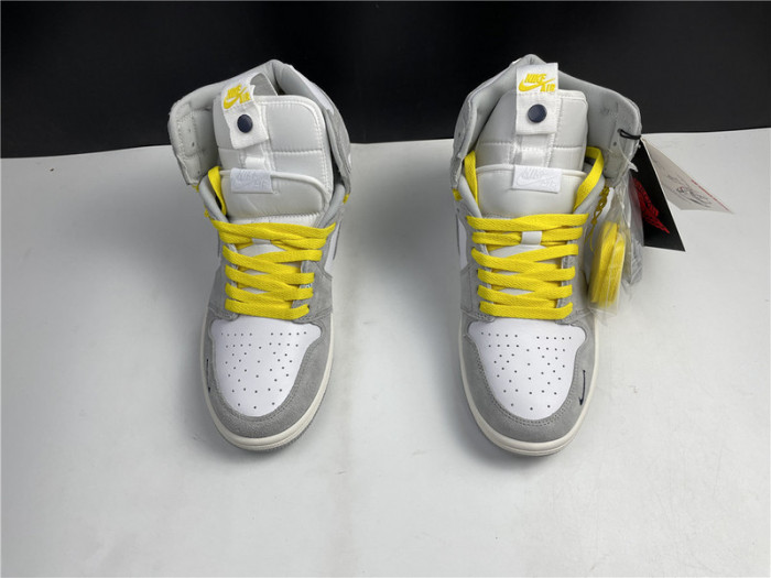 air jordan 1 high switch light smoke - cw6576-100