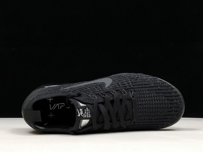 air vapormax flyknit 3.0 triple black aj6900-004