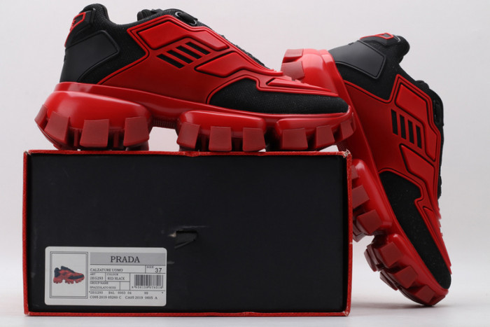 pra cloudbust thunder knit red and black