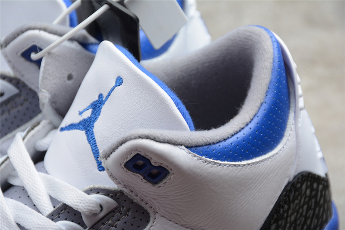 air jordan 3 retro white blue ct8532-145