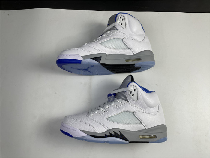 air jordan 5 retro white stealth (2021) dd0587-140